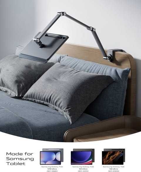 Suport magnetic pliabil din aluminiu LULULOOK pentru Samsung Galaxy Tab S10 Ultra/S9 Ultra/S8 Ultra