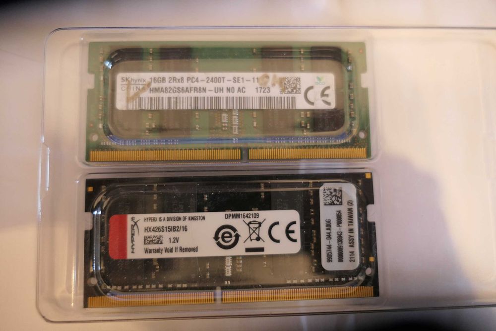 Memorie Ram 16 GB Laptop SODIMM HyperX HX426S15IB2/16 HMA82GS6AFR8N-UH Module Ram 8 Giga 4 GB SK Hynix Samsung