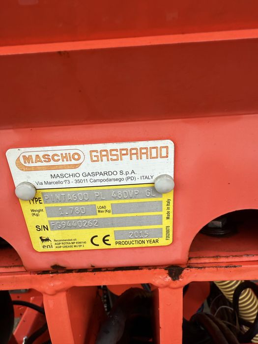 Vand semnatoare Gaspardo Pinta 600