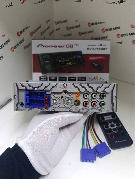 Magnitafon 767 BT Bluetooth Radio,USB, AUX, Rangi o'zgaradi