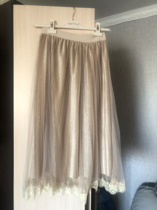 Юбка нарядная плиссе