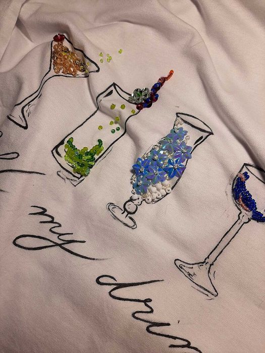 Tricou lucrat unicat lux
