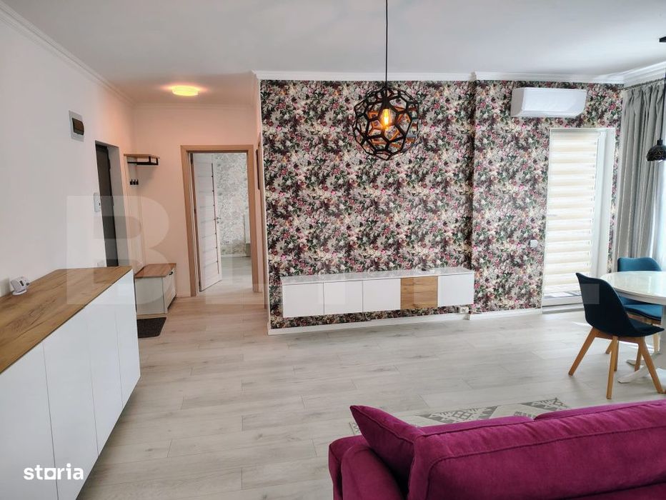 Apartament 2 camere, 50 mp, zona Terra