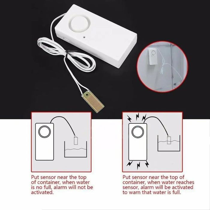 Датчик протечки воды сигнализация утечки детектор протечек сантехника