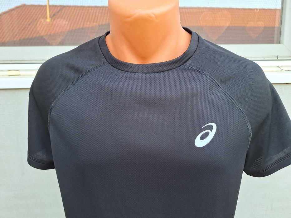 Asics Black | bust 104 cm | tricou barbat mar. 50 - 52 | S - M
