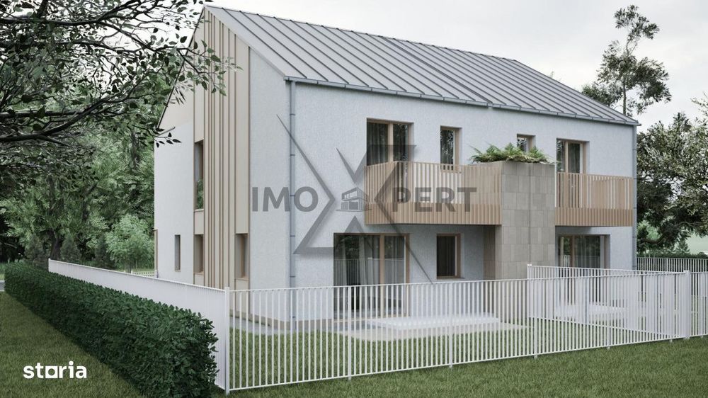 Duplex de 4 camere, 120 mp, la intrare in Popesti, Cluj