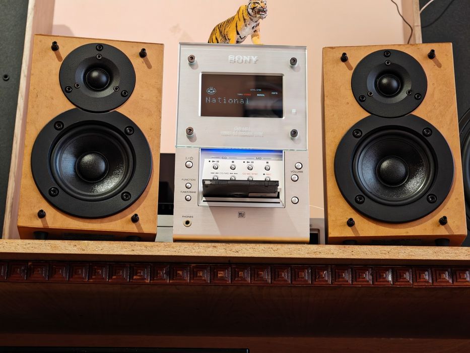 Sony CMT-MD1. Minidisc,tuner cu RDS, Cd, Bijuterie. Preț fix