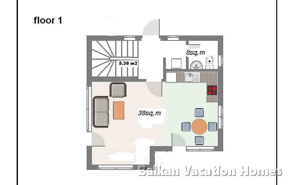 Вили близо до Албена с невероятна морска панорама