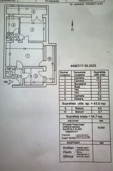 Apartament 2 camere