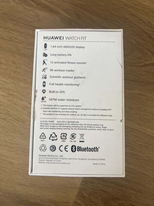 Смарт часовник Huawei Watch Fit