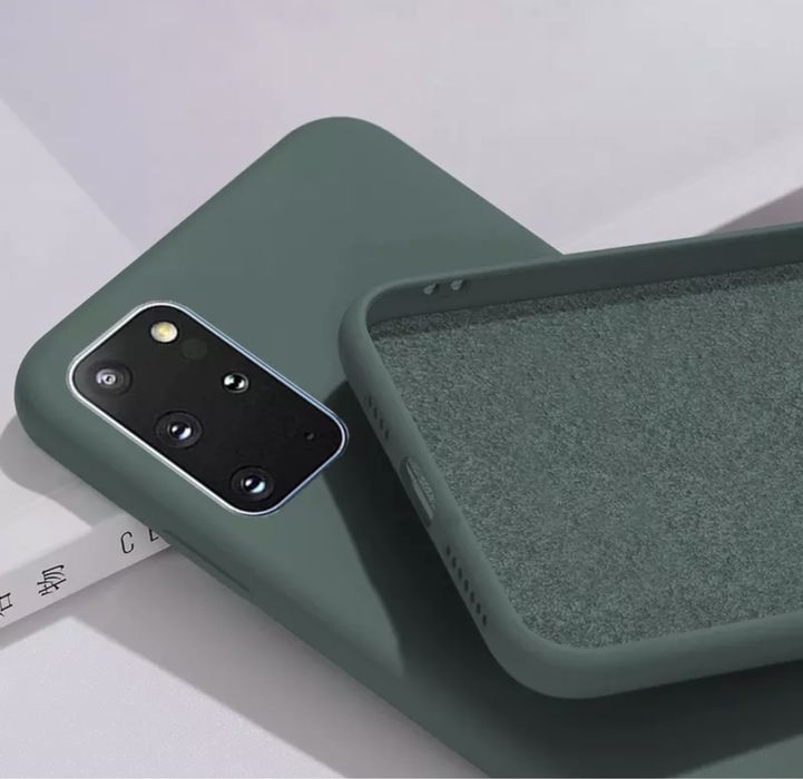 Samsung S8 S9  S10 S10 Plus Husa Top Case Slim Silicon Catifea Interio