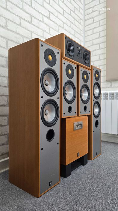 Yamaha NS + KEF Cresta. Комплект Акустика. Колонки 5.1