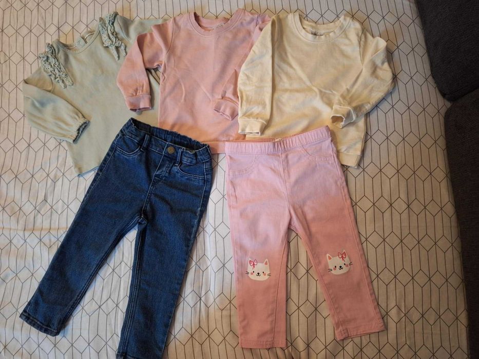 Set haine fetite iarna, marimi 86, 5buc