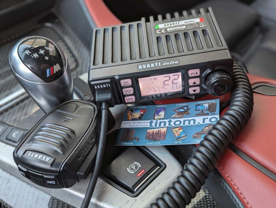 Statie Radio CB AVANTI Delta VOX 15 Autosquelch 12V – 24V Editie  2026