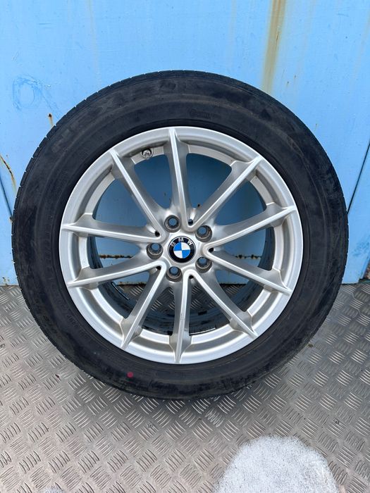 Vand set jante aluminiu BMW+ 8 cauciucuri vara/ iarna