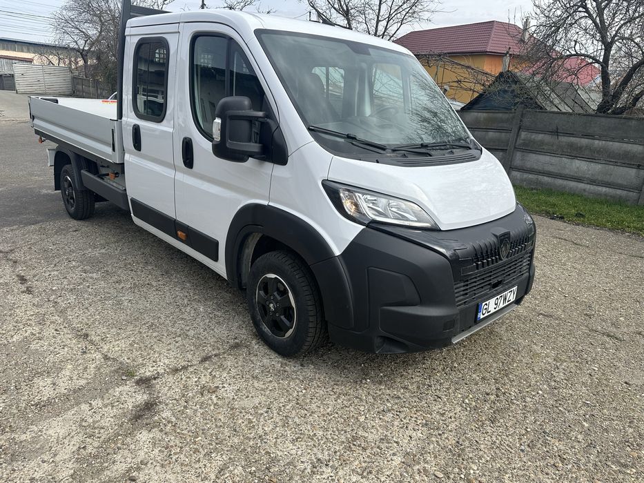 Peugeot boxer 6+1 locuri 2023 doka bena 3.0 m
