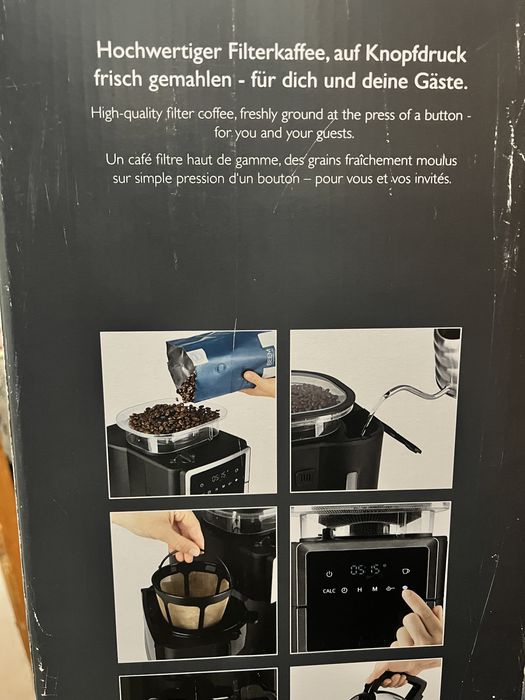 Cafetieră cu râșniță Fresh Aroma Perfect III, BEEM. Nouă. Sigilatā.