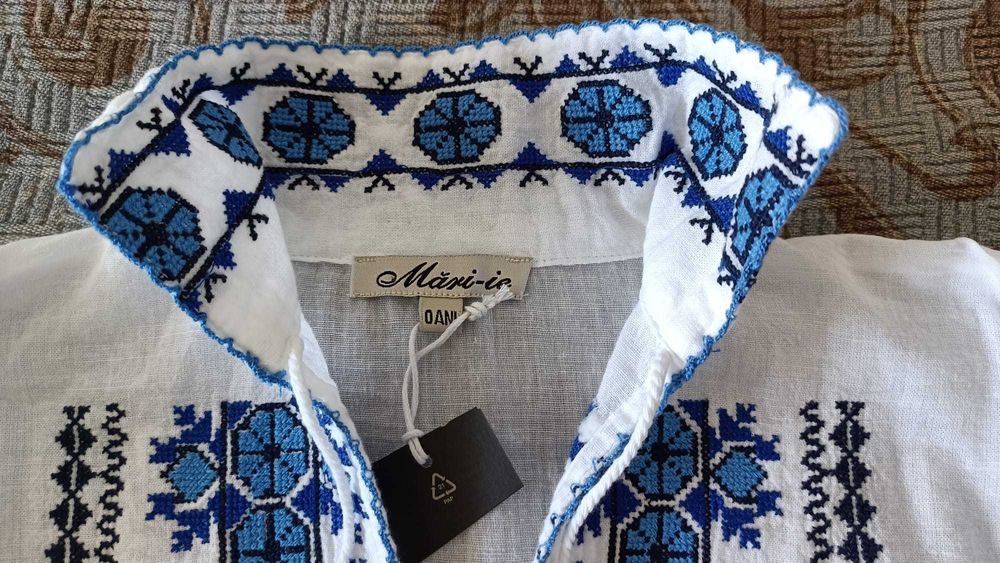 ie copii, ie românească, costum popular copii, in, cămașă populară, serbare, 1 Decembrie, băiat, fată, nouă, 5-6 ani