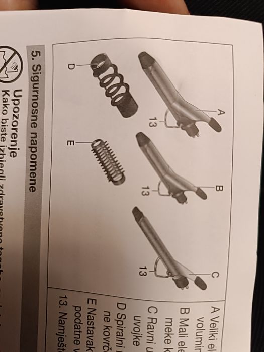 Маша/преса за коса с различни приставки