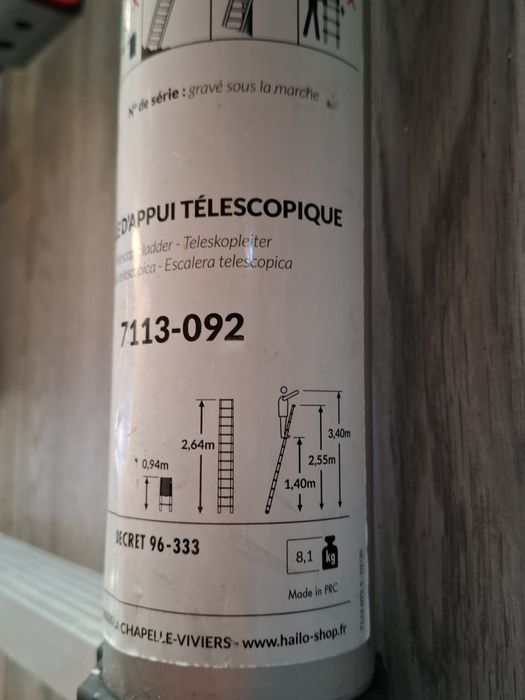 Scară telescopica Hailo