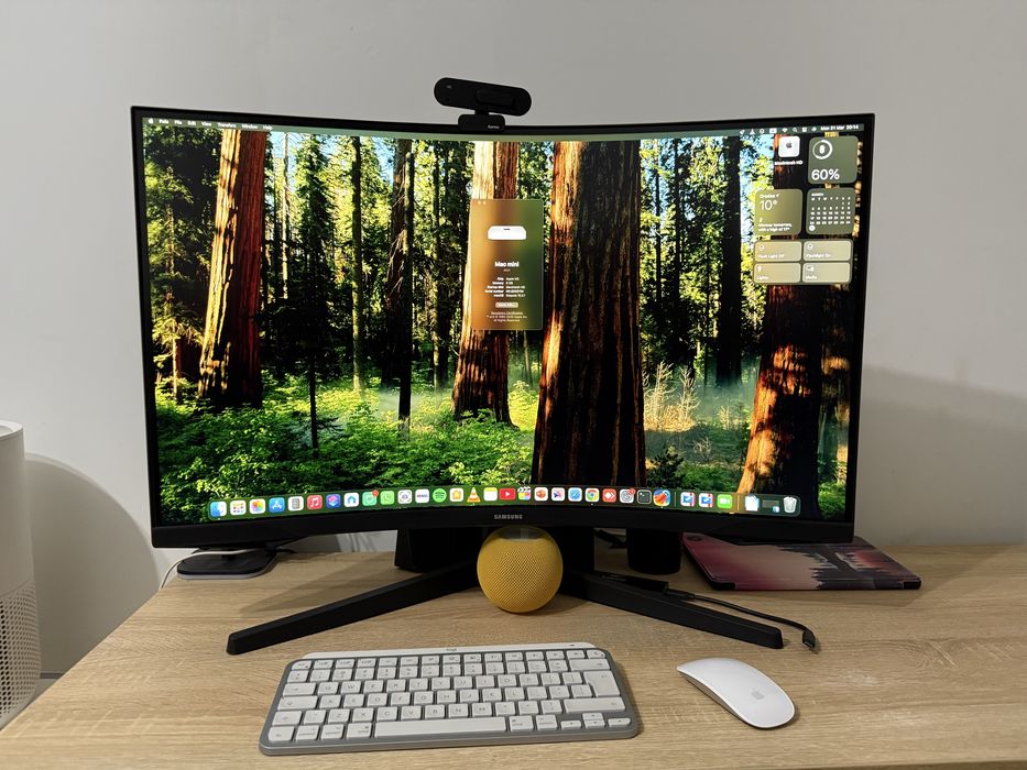 Apple Mac Mini M2 + Monitor Samsung 4k G5 165 Hz