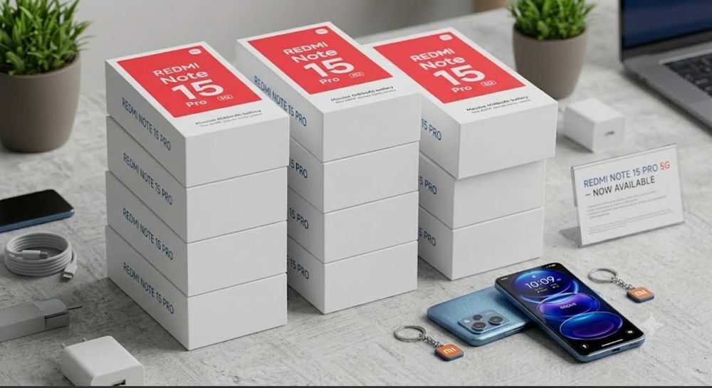Redmi Note 15 Pro  5G • Доставка • Проверка при получении