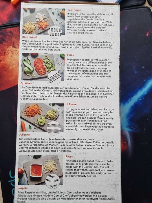 Razatoare  Borner Combi Chef 4 in 1 - EL60051