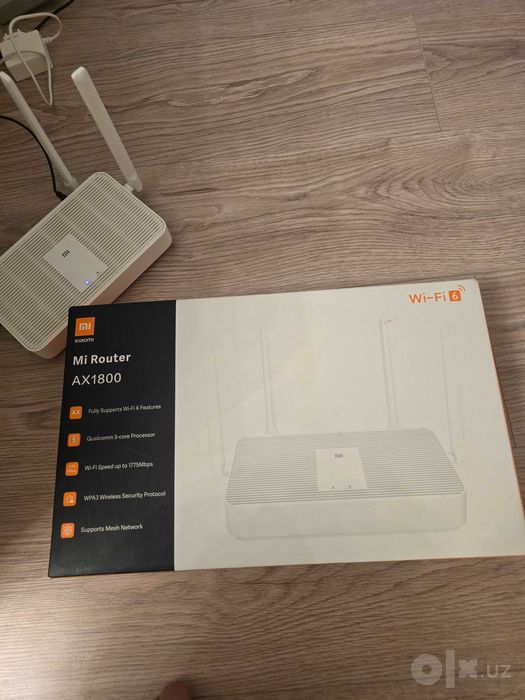 Xiaomi AX1800 Wi-Fi 6 router + mini UPS