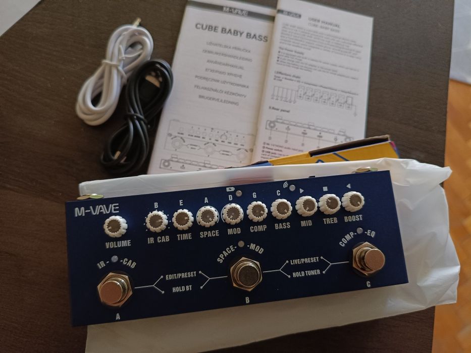 M-Vave Cube Baby bass процесор