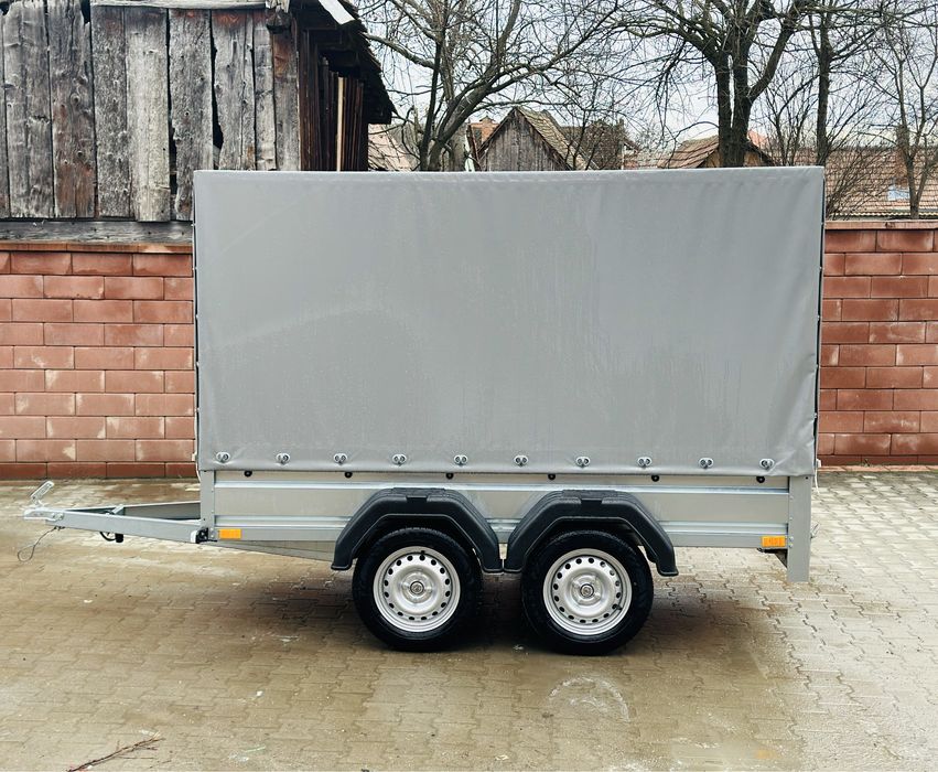 Remorca 2 axe 750 kg NOUA categoria: B