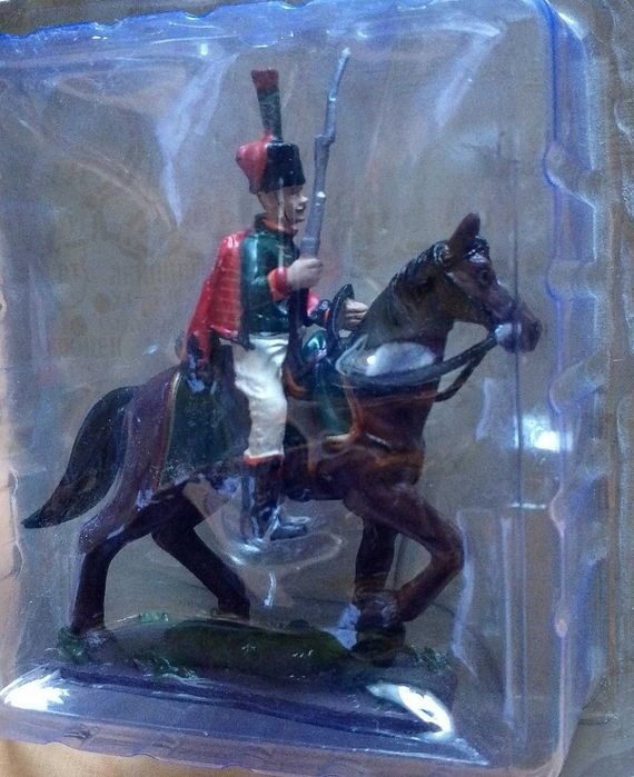 Figurina soldat de plumb din garda lui Napoleon Bonaparte