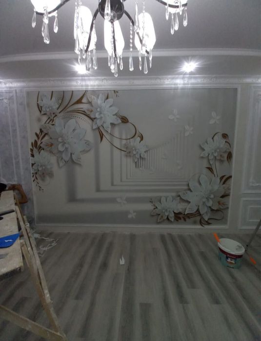 Ремонт квартира с материалом