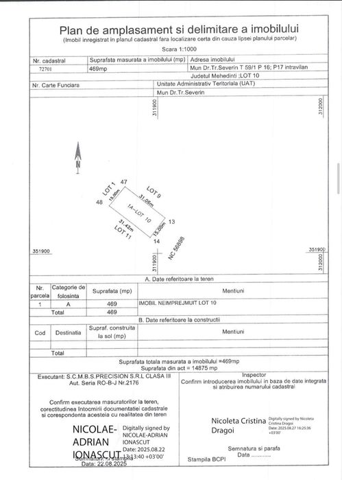 Teren intravilan Strada Măgura