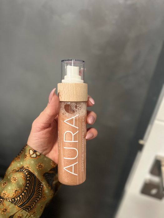 AURA Cocosolis Peptide Shimmer Spray