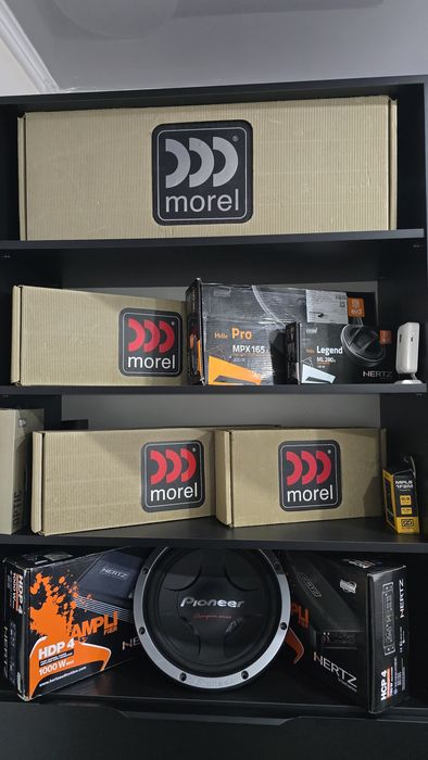 Morel Virtus 602  rsm140w 2х компонентная топовая акустика