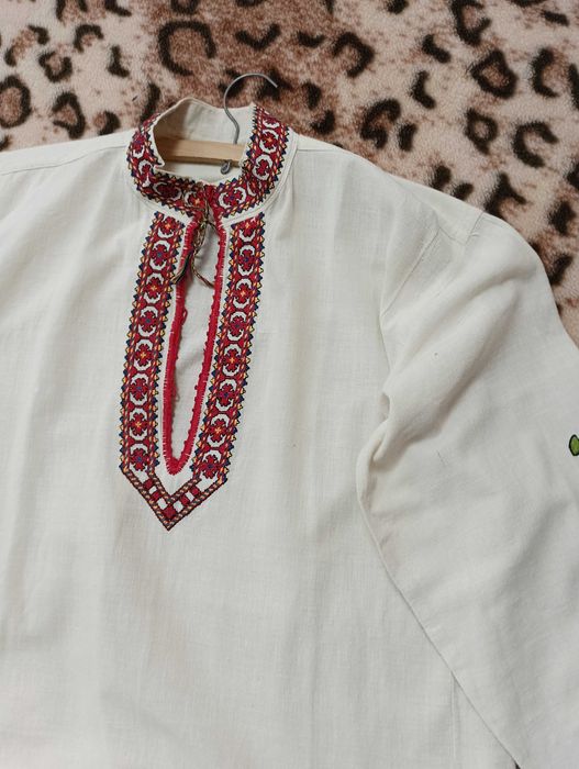 Автентична мъжка риза нова 100% кенар