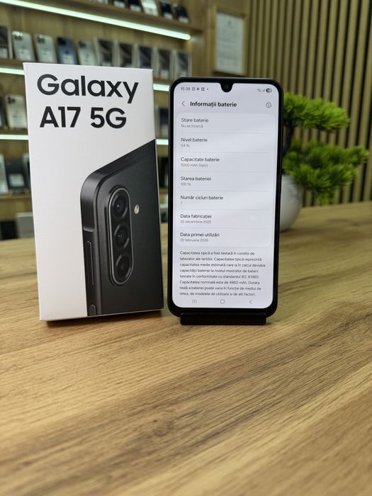 ‼️Samsung A17 5G Black 128Gb - Sanatate bat.100% - Garantie