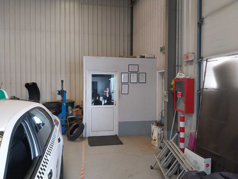 Hala service auto de inchiriat - total sau partial-pozitie perfecta ...