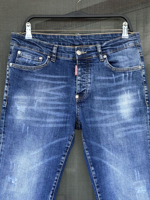 Мъжки дънки DSQUARED2 (Made in Italy / ICON) - размер 48 (М) / ОРИГИНАЛ