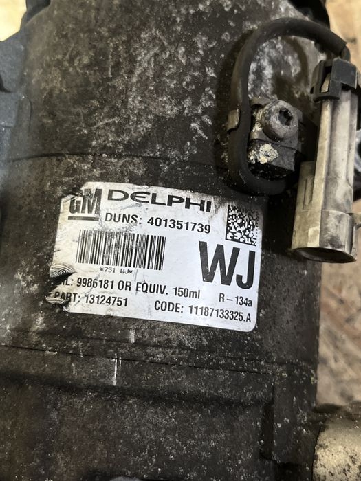 Compresor AC/clima Opel Astra H 1.7 cdti cod: 401351739 WJ