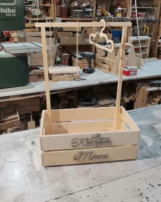 Бебешко гардеробче за изписване, кръщене, погача