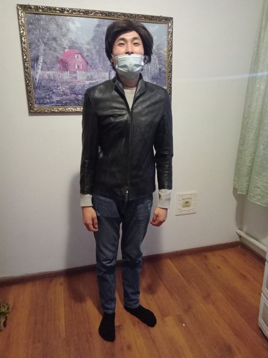 Куртка кожаная женская