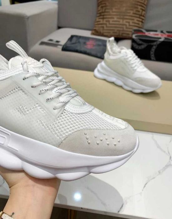 Adidasi Versace Full White