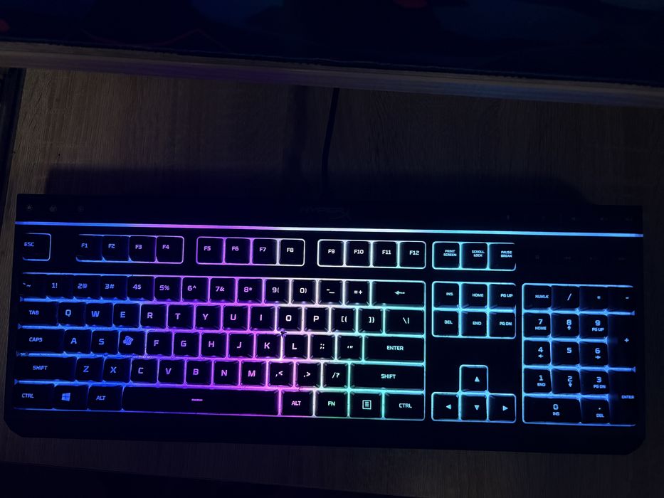 Tastatura Gaming HyperX Alloy Core RGB, USB, Layout US, negru