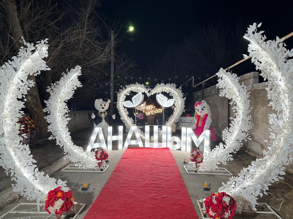 Оформление Шымкент Тедди аниматор