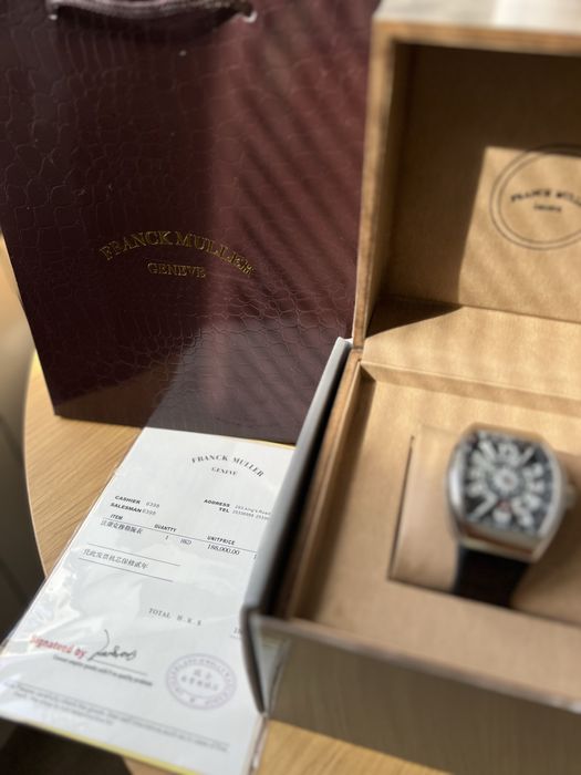 Franck Muller Vanquard Blue 44 mm