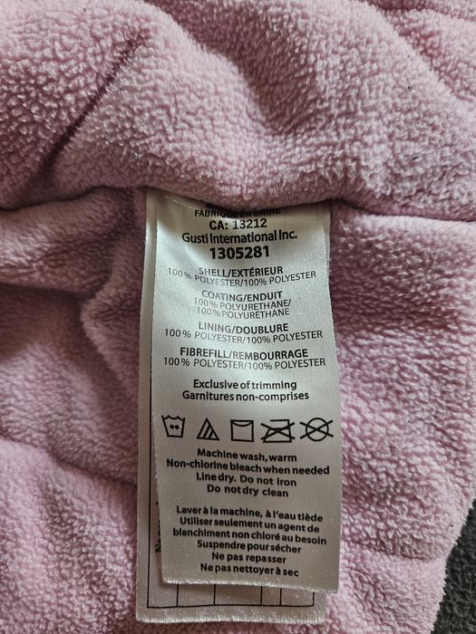 Geacă iarna fetitțe