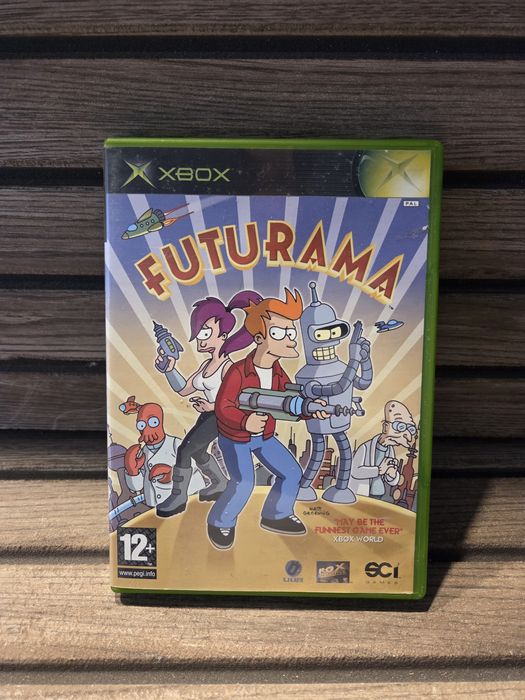 Futurama Xbox Original PAL CIB Complet | Manual + Insert | Colecție Retro