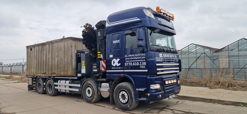 Închirieri camion cu macara cu braț telescopic 33 M