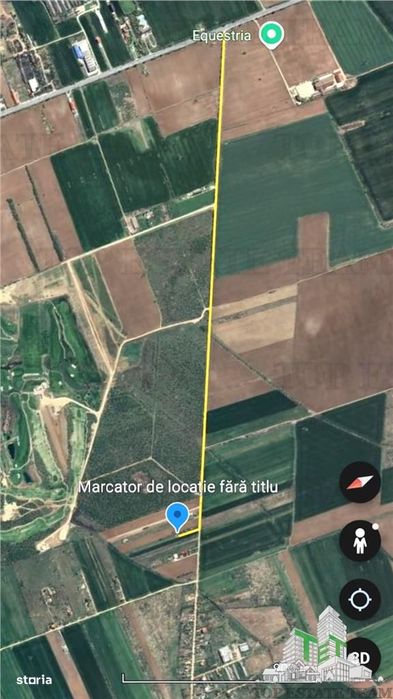 Vanzare teren Peris Ilfov IN RATE  500 mp pentru casaacces rapid DN1